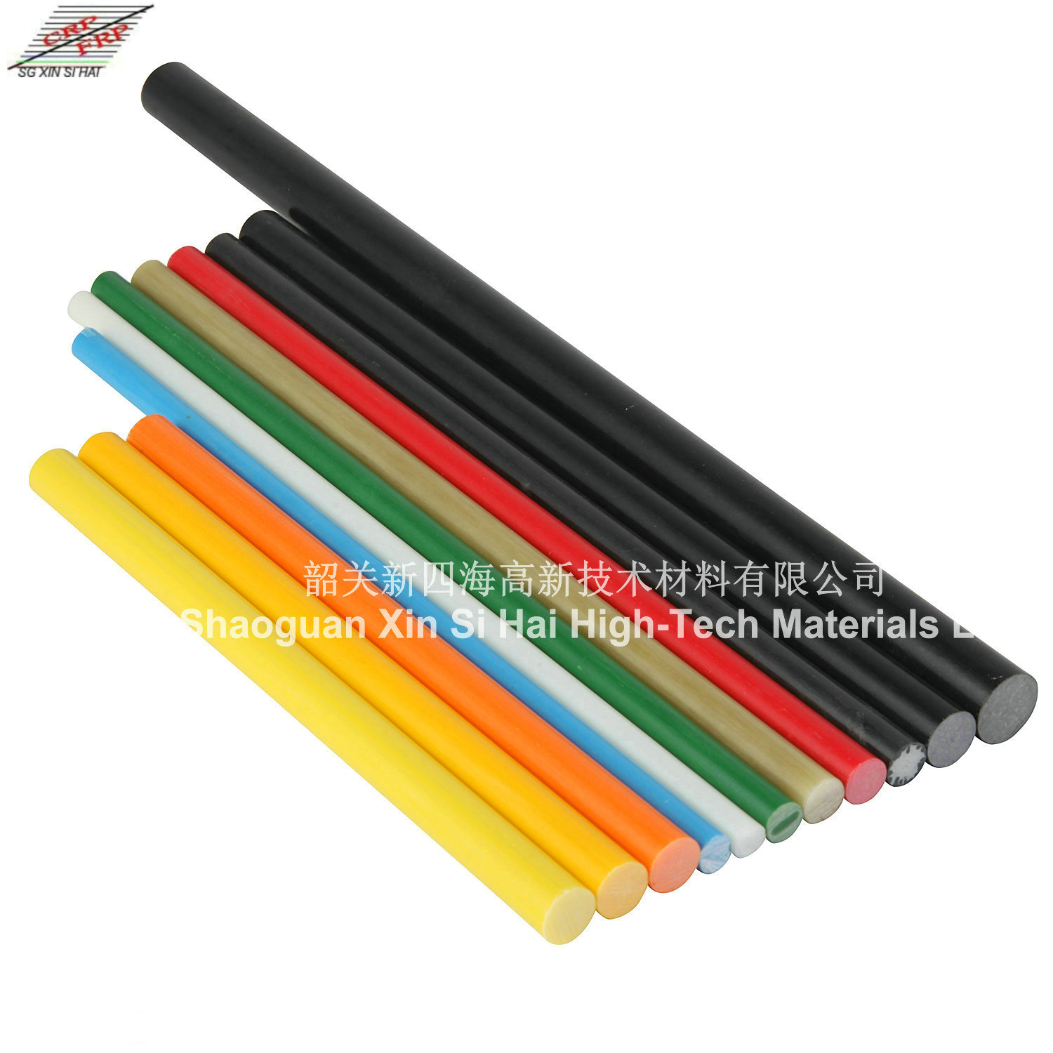 彩色拉挤玻璃纤维圆棒
