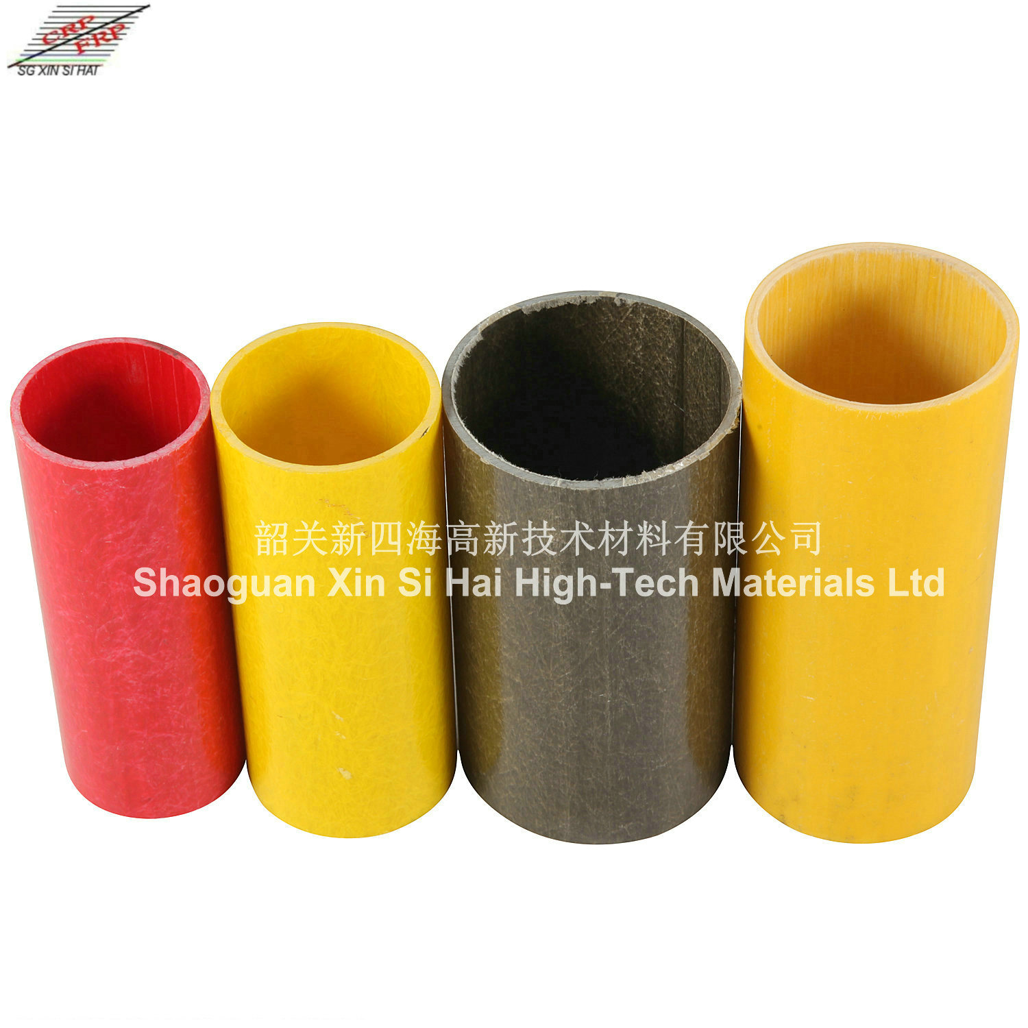 各种颜色的拉挤玻璃纤维圆管