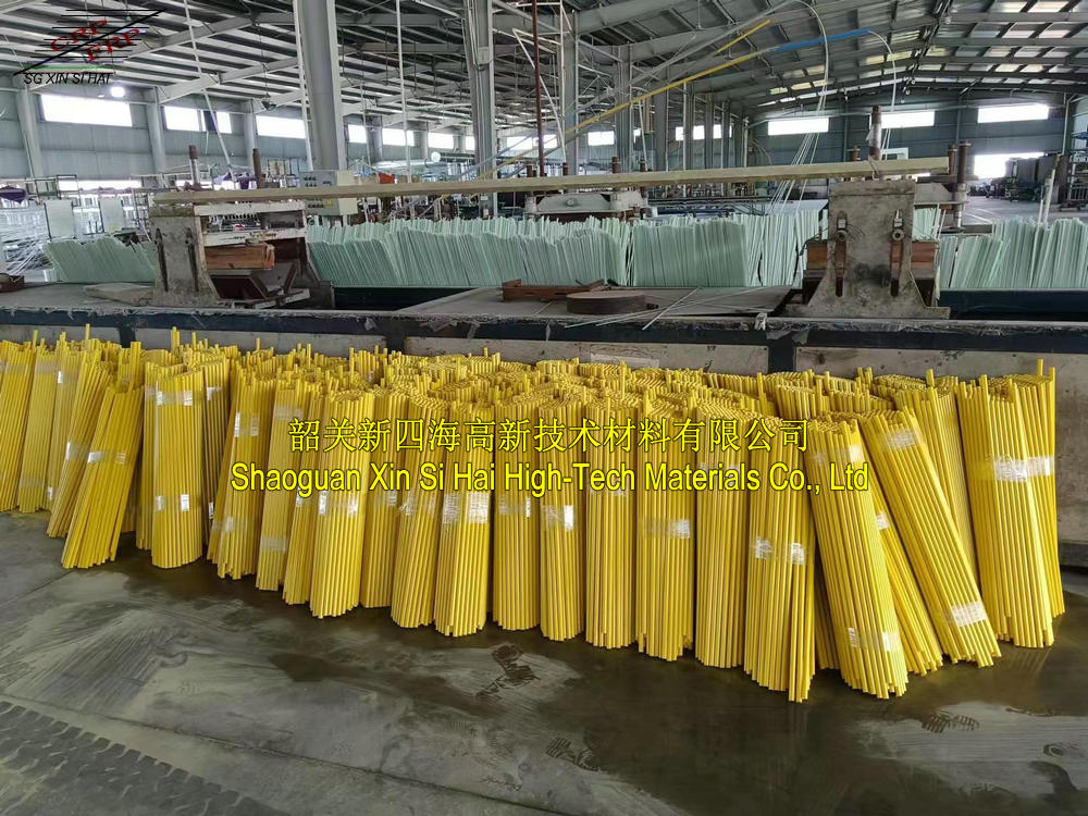 出口东南亚黄色玻纤管