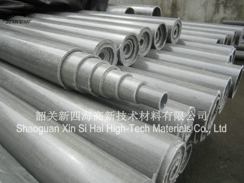 灰色玻璃纤维套管，用于支架