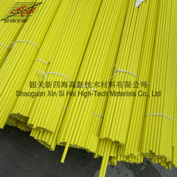 9.5mm 黄色路标杆玻纤材质
